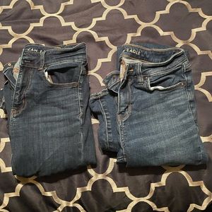 American Eagle EXTRA LONG Artist High Rise and Kickboot